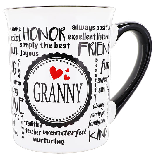 Cottage Creek Granny Mug, Granny Coffee Mug for Granny, 16oz., 6" Multicolored