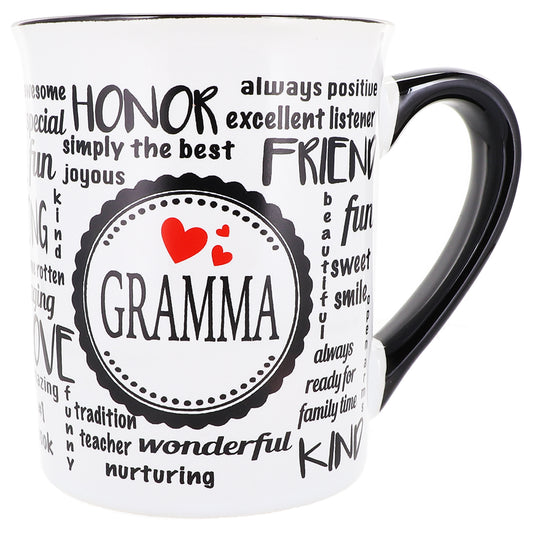 Cottage Creek Gramma Mug, Gramma Coffee Mug for Gramma, 16oz., 6" Multicolored