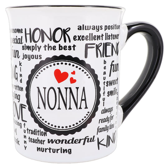 Cottage Creek Nonna Mug, Nonna Coffee Mug for Nonna, 16oz., 6" Multicolored