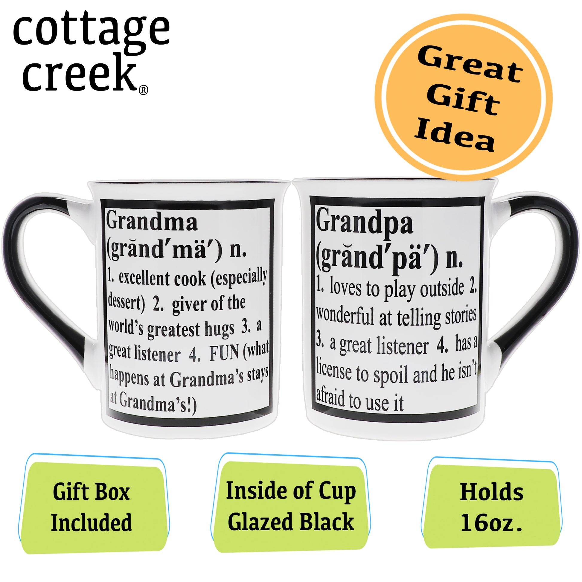 A Grandkid's Love Mug, 16 oz. - Mugs A Grandkid's Love Mug, 16 oz. - Mugs