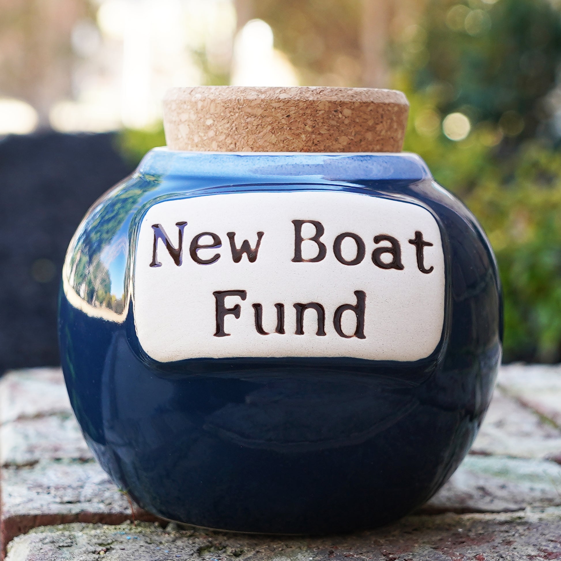 Cottage Creek New Boat Fund Piggy Bank, Boat Gifts